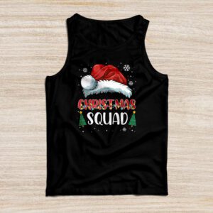 Christmas Squad Family Group Matching Christmas Party Pajama Tank Top