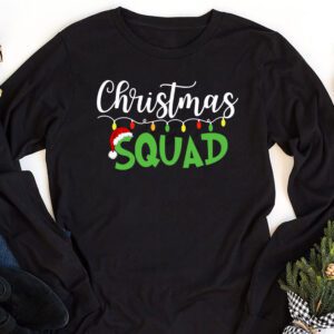 Christmas Squad Funny Xmas Tree Family Matching Pajamas Boys Longsleeve Tee 1 1
