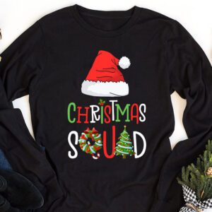 Christmas Squad Funny Xmas Tree Family Matching Pajamas Boys Longsleeve Tee 1 3