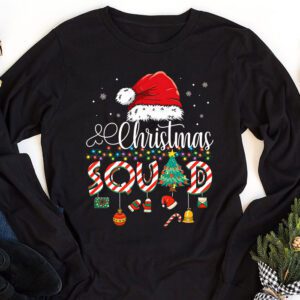 Christmas Squad Funny Xmas Tree Family Matching Pajamas Boys Longsleeve Tee 1
