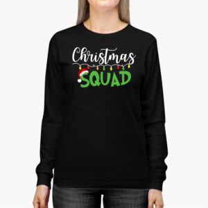 Christmas Squad Funny Xmas Tree Family Matching Pajamas Boys Longsleeve Tee 2 1