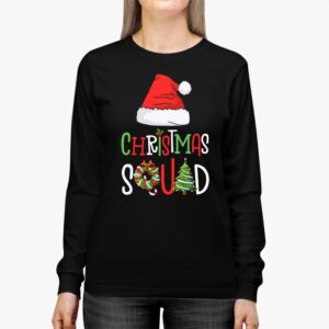 Christmas Squad Funny Xmas Tree Family Matching Pajamas Boys Longsleeve Tee 2 3
