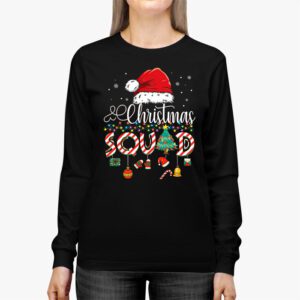 Christmas Squad Funny Xmas Tree Family Matching Pajamas Boys Longsleeve Tee 2