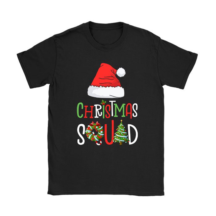 Christmas-Squad-Funny-Xmas-Tree-Family-Matching-Pajamas-Boys-T-Shirt Christmas Squad Funny Xmas Tree Family Matching Pajamas Boys T-Shirt