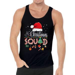 Christmas Squad Funny Xmas Tree Family Matching Pajamas Boys Tank Top 3