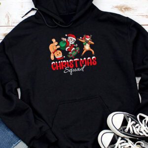 Christmas Squad Santa Dabbing Elf Family Matching Pajamas Hoodie