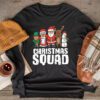 Christmas Squad Santa Dabbing Elf Family Matching Pajamas Longsleeve Tee