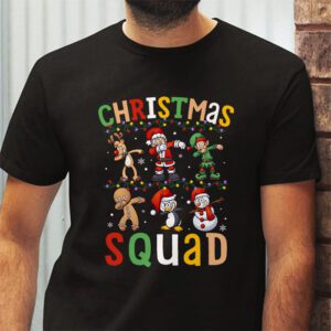 Christmas Squad Santa Dabbing Elf Family Matching Pajamas T Shirt 2 4