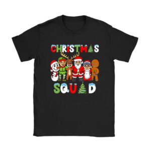 Christmas Squad Santa Dabbing Elf Family Matching Pajamas T-Shirt