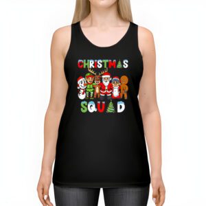 Christmas Squad Santa Dabbing Elf Family Matching Pajamas Tank Top 2 1