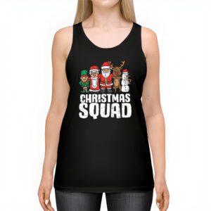Christmas Squad Santa Dabbing Elf Family Matching Pajamas Tank Top 2 Christmas Squad Santa Dabbing Elf Family Matching Pajamas Tank Top 2 3