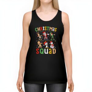 Christmas Squad Santa Dabbing Elf Family Matching Pajamas Tank Top 2 4