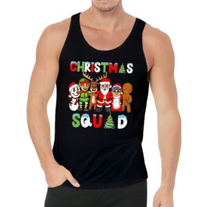 Christmas Squad Santa Dabbing Elf Family Matching Pajamas Tank Top 3 1
