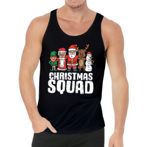 Christmas Squad Santa Dabbing Elf Family Matching Pajamas Tank Top 3 Christmas Squad Santa Dabbing Elf Family Matching Pajamas Tank Top 3 3