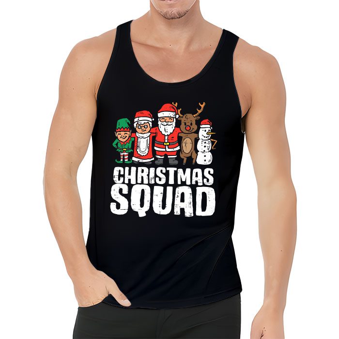 Christmas-Squad-Santa-Dabbing-Elf-Family-Matching-Pajamas-Tank-Top-3 Christmas Squad Santa Dabbing Elf Family Matching Pajamas Tank Top 3 3