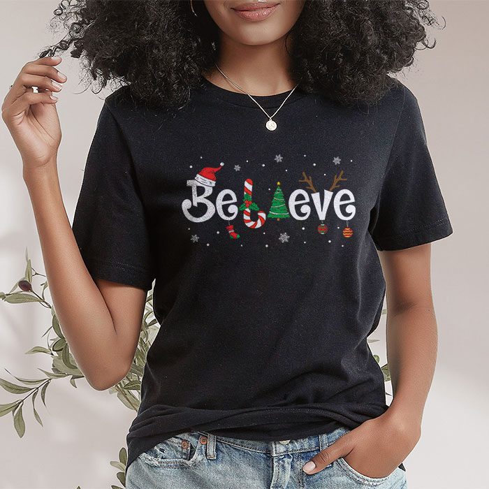 Christmas-T-Shirt-Believe-in-Santa-Claus-Shirt-T-Shirt-1 Christmas T Shirt Believe in Santa Claus Shirt T Shirt 1 3