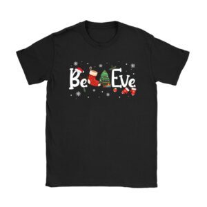 Christmas T-Shirt – Believe in Santa Claus Shirt T-Shirt