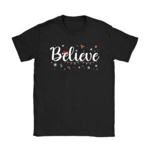Christmas T-Shirt – Believe in Santa Claus Shirt T-Shirt