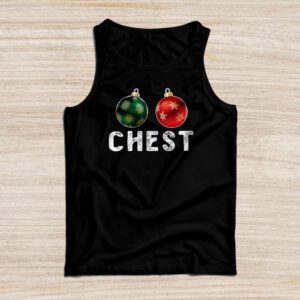 Christmas T Shirt Matching Couple Family Chestnuts Tank Top 2