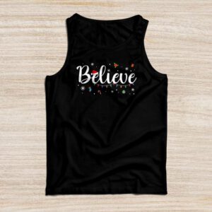 Christmas Tank Top – Believe in Santa Claus Shirt Tank Top