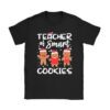 Christmas Teacher Of Smart Cookies Funny Cute Gingerbread T-Shirt