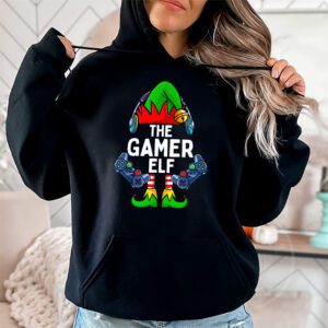 Christmas elf Matching Gamer family gaming boys kids men Hoodie 1 1