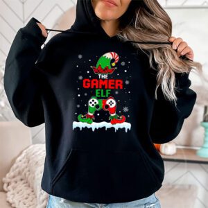 Christmas elf Matching Gamer family gaming boys kids men Hoodie 1 3