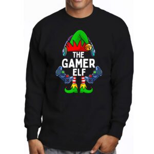 Christmas elf Matching Gamer family gaming boys kids men Longsleeve Tee 3 1