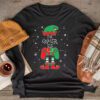 Christmas elf Matching Gamer family gaming boys kids men Longsleeve Tee