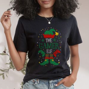 Christmas elf Matching Gamer family gaming boys kids men T Shirt 1