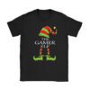 Christmas elf Matching Gamer family gaming boys kids men T-Shirt