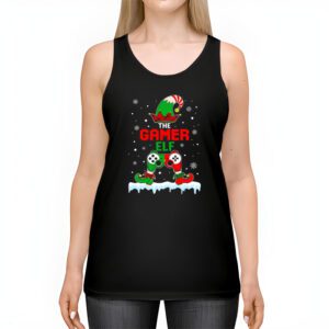 Christmas elf Matching Gamer family gaming boys kids men Tank Top 2 3