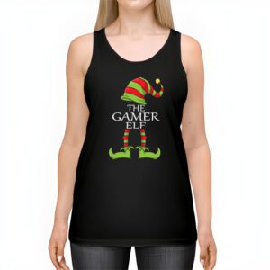 Christmas elf Matching Gamer family gaming boys kids men Tank Top 2 4