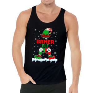 Christmas elf Matching Gamer family gaming boys kids men Tank Top 3 3