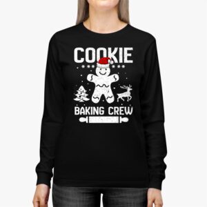 Cookie Baking Crew Christmas Santa Family Gingerbread Team Longsleeve Tee 2 Cookie Baking Crew Christmas Santa Family Gingerbread Team Longsleeve Tee 2 1