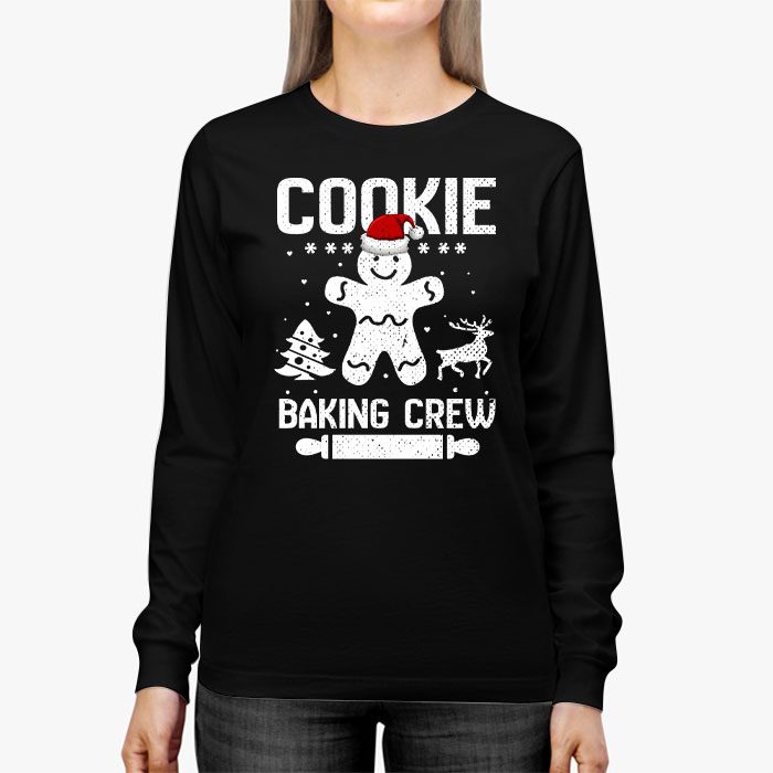 Cookie-Baking-Crew-Christmas-Santa-Family-Gingerbread-Team-Longsleeve-Tee-2 Cookie Baking Crew Christmas Santa Family Gingerbread Team Longsleeve Tee 2 1