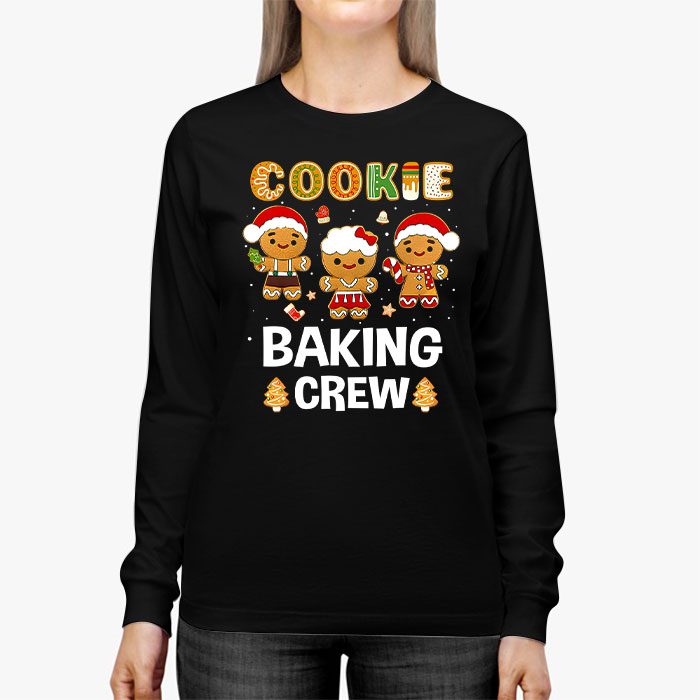 Cookie-Baking-Crew-Christmas-Santa-Family-Gingerbread-Team-Longsleeve-Tee-2 Cookie Baking Crew Christmas Santa Family Gingerbread Team Longsleeve Tee 2 2