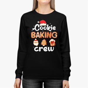 Cookie Baking Crew Christmas Santa Family Gingerbread Team Longsleeve Tee 2 Cookie Baking Crew Christmas Santa Family Gingerbread Team Longsleeve Tee 2 3