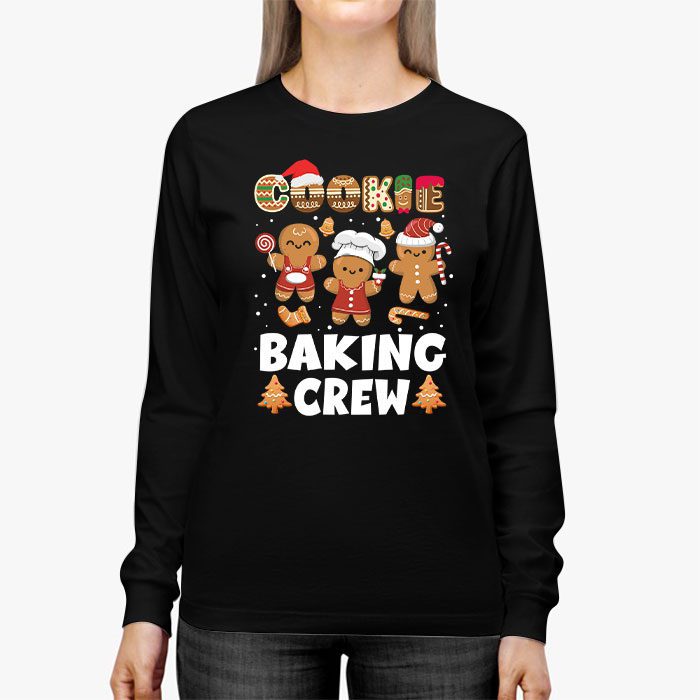 Cookie-Baking-Crew-Christmas-Santa-Family-Gingerbread-Team-Longsleeve-Tee-2 Cookie Baking Crew Christmas Santa Family Gingerbread Team Longsleeve Tee 2 4