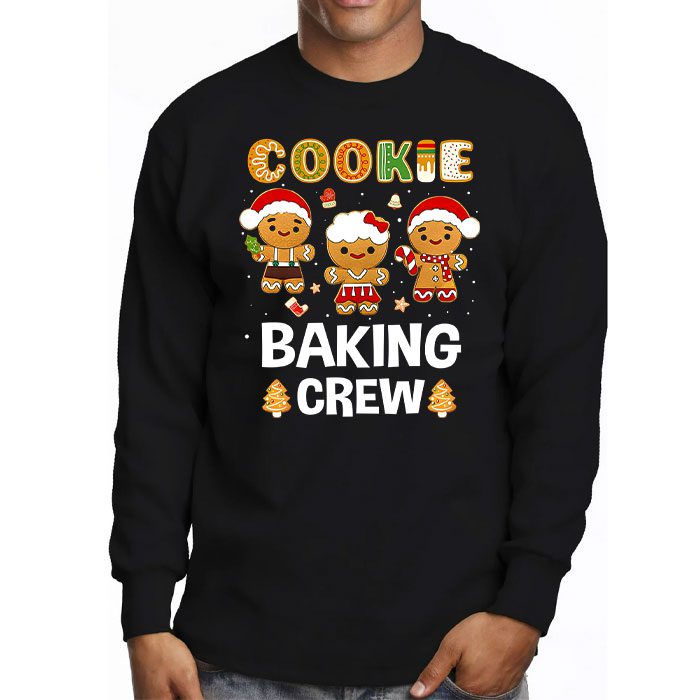 Cookie-Baking-Crew-Christmas-Santa-Family-Gingerbread-Team-Longsleeve-Tee-3 Cookie Baking Crew Christmas Santa Family Gingerbread Team Longsleeve Tee 3 2