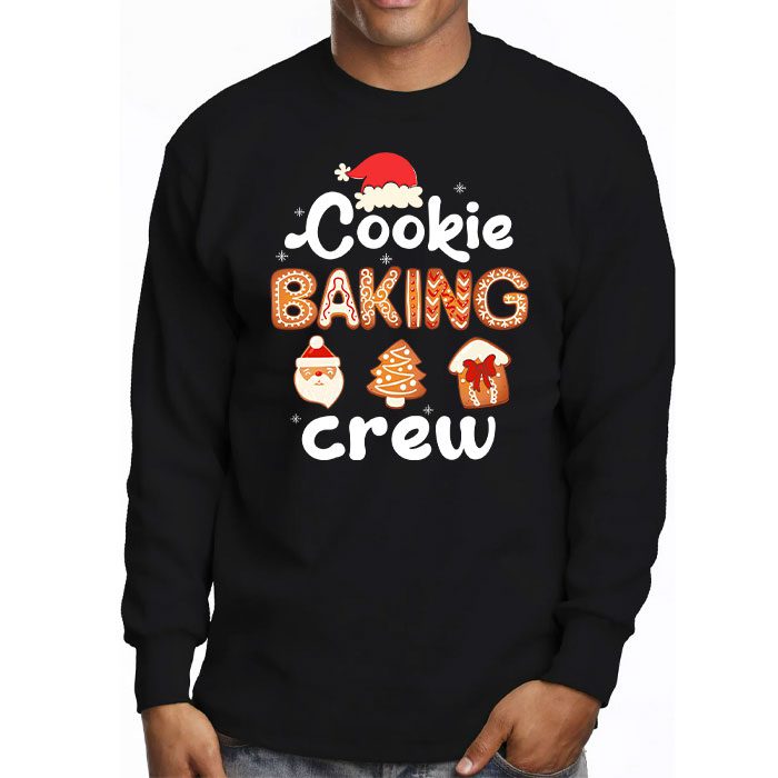 Cookie-Baking-Crew-Christmas-Santa-Family-Gingerbread-Team-Longsleeve-Tee-3 Cookie Baking Crew Christmas Santa Family Gingerbread Team Longsleeve Tee 3 3