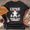 Cookie Baking Crew Christmas Santa Family Gingerbread Team Longsleeve Tee