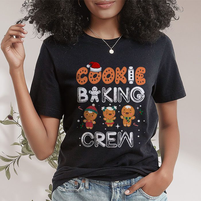 Cookie-Baking-Crew-Christmas-Santa-Family-Gingerbread-Team-T-Shirt-1 Cookie Baking Crew Christmas Santa Family Gingerbread Team T Shirt 1