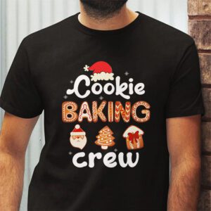 Cookie Baking Crew Christmas Santa Family Gingerbread Team T Shirt 2 3