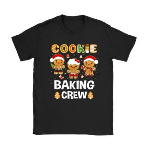 Cookie Baking Crew Christmas Santa Family Gingerbread Team T-Shirt