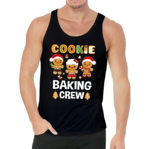 Cookie Baking Crew Christmas Santa Family Gingerbread Team Tank Top 3 2