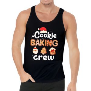 Cookie Baking Crew Christmas Santa Family Gingerbread Team Tank Top 3 3