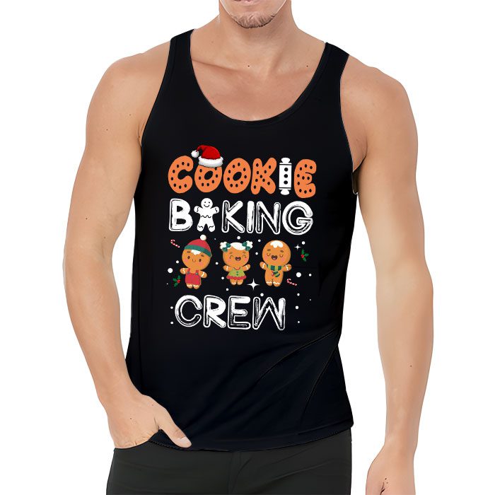 Cookie-Baking-Crew-Christmas-Santa-Family-Gingerbread-Team-Tank-Top-3 Cookie Baking Crew Christmas Santa Family Gingerbread Team Tank Top 3