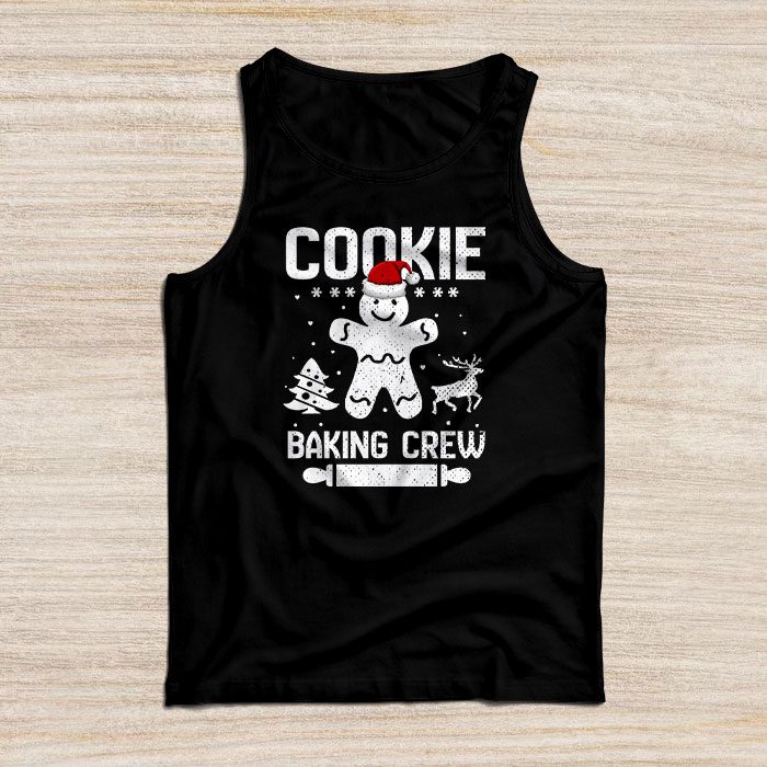 Cookie-Baking-Crew-Christmas-Santa-Family-Gingerbread-Team-Tank-Top Cookie Baking Crew Christmas Santa Family Gingerbread Team Tank Top
