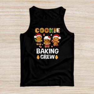 Cookie Baking Crew Christmas Santa Family Gingerbread Team Tank Top